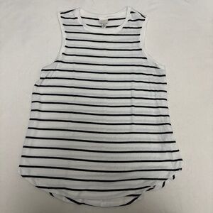 A new day striped tank